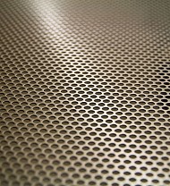 Round perforated screen